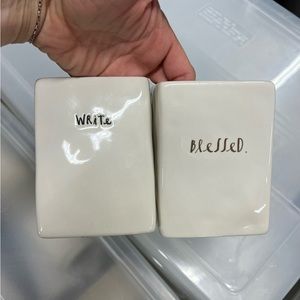 Rae Dunn pencil cups